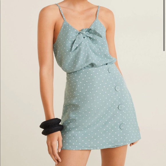 Mango mini linen skirt - Picture 2 of 9